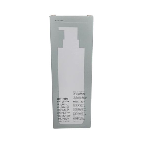 Bevel 3-in-1 Hair Oil NEW Pump Bottle Tea Tree Jojoba Black Castor Oils NIB - Picture 3 of 7